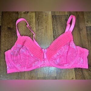 Savage x Fenty Bra 42DD Barbie pink lace bra